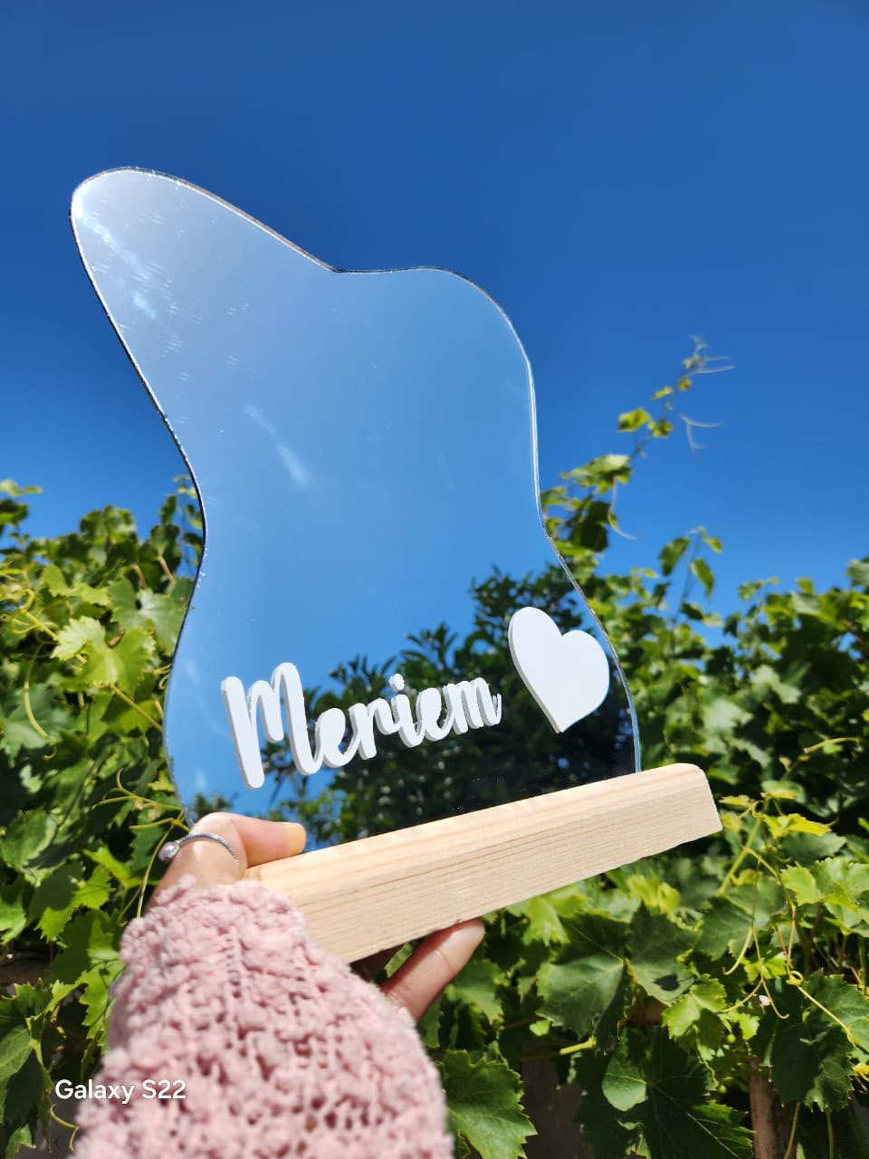 Miroir personnalisé
